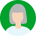 60代女性の人物アイコン